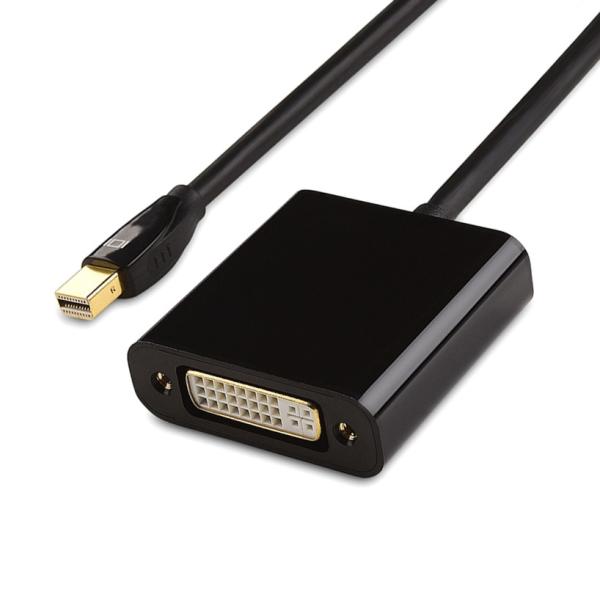 Quality OEM / ODM Lvds Cable Assembly Mini Displayport To Dvi 3 In 1 Adapter Connector for sale