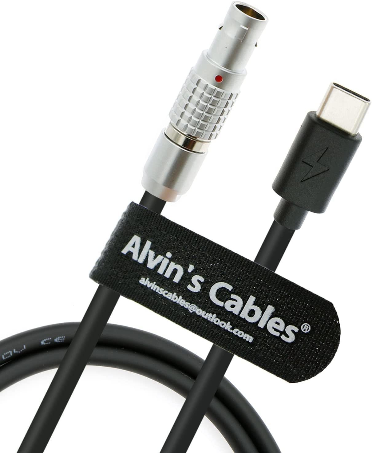 China Alvin'S Cables PD USB C Type C To 2 Pin Power Cable For Tilta Teradek SmallHD Z-CAM Fast Charging Cable 60cm 24inches wholesale