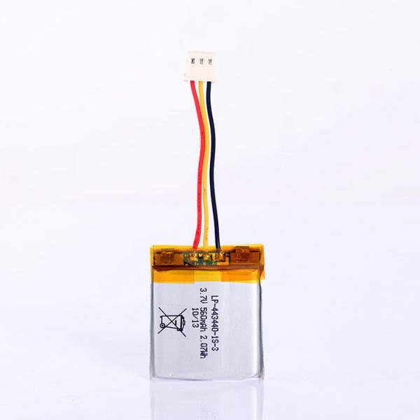 Rechargeable High Capacity Battery Lipo 3.7v Small Lithium Polymer Battery Pack 560mAh