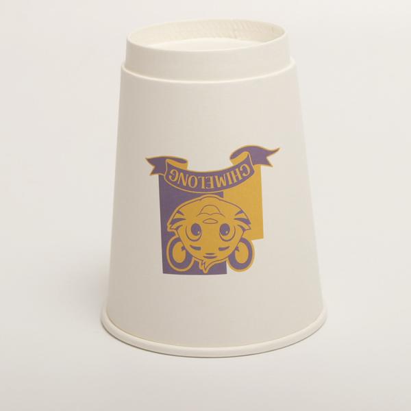 Disposable Double Wall Paper Cup 16oz Compostable For Hot Cold Beverage