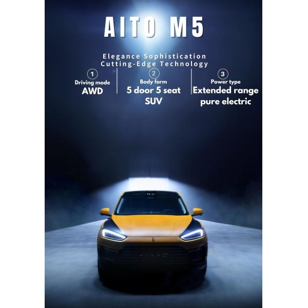 1.5-2.0L Displacement AITO Car Smart 2024 Newest HUA WEI AITO M7 Electric Vehicles
