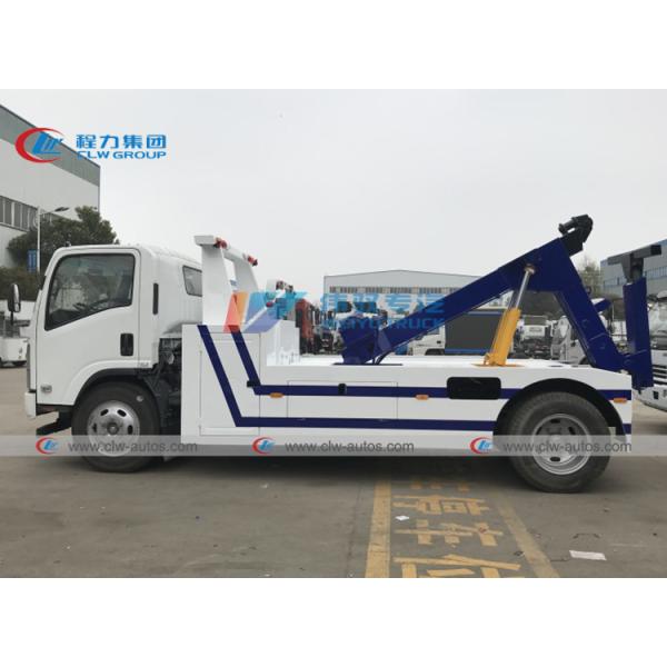 Small ISUZU 4x2 100HP 3T Road Recovery Wrecker Tow Truck