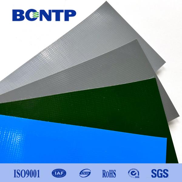 Inflatable PVC Tarpaulin Flame Retardant Woven 0.45mm high strength