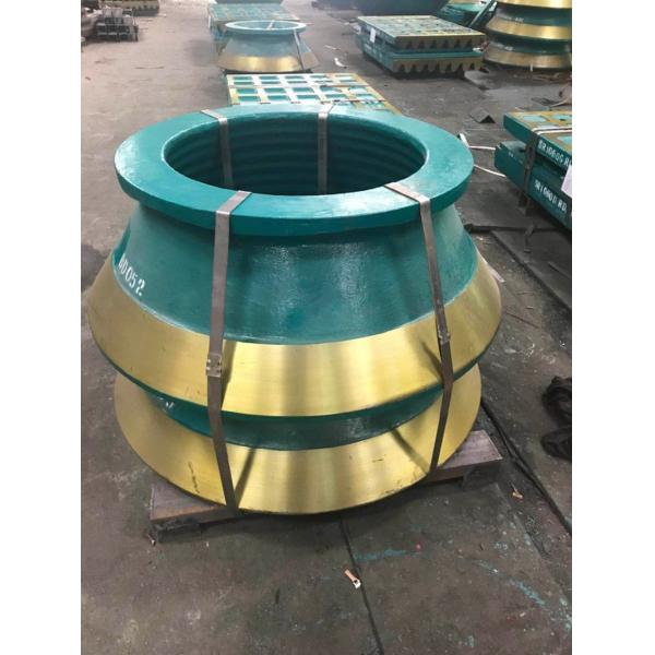 High Manganese Steel Mining Machinery Parts Cone Crusher Bowl Liner for Spare Parts