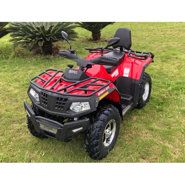 1000W Single-cylinder Water-cooled Engine Two-drive Chain Drive Hisun 250cc ATV with 1