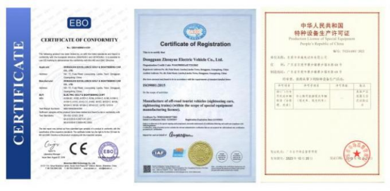 11 Seats Electric Sightseeing Bus with Door 72V Motor & Controller Lithium Battery High Climbing Ability Support Long Range