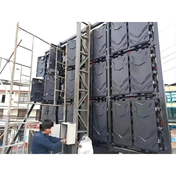 Die Casting Aluminum Outdoor LED Signs Display Support Front Rear Service