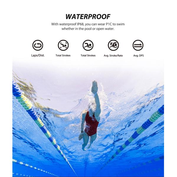 ECG IP68 GPS Kids Touch Screen Smart Watch