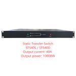 220V Dual-Switching STS Single Phase Relay Static Transfer Switch Current Range