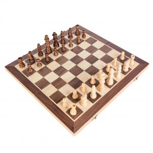 China Checkers 1.97in Large Folding Chess Board Wooden Magnetic Chess Set on sale