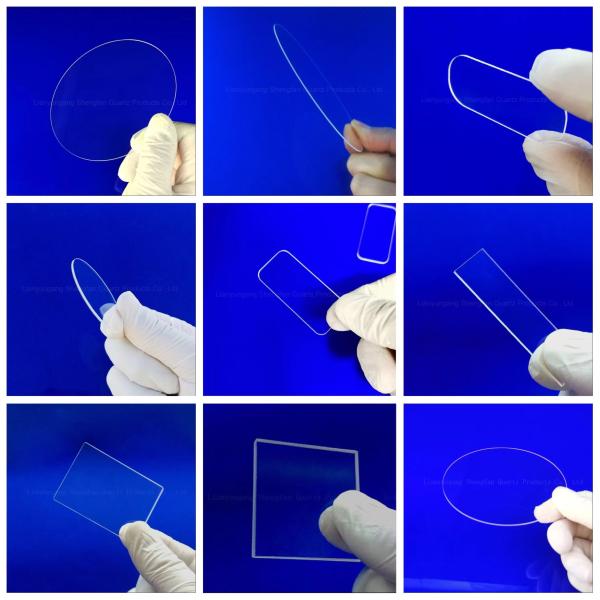 Custom Silicon Wafer Cleaning Rack Quartz Groove Boat High Temperature Resistant