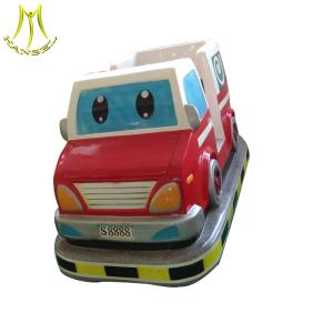 China Hansel   amusement park coins machine rocking electronic swing car on sale