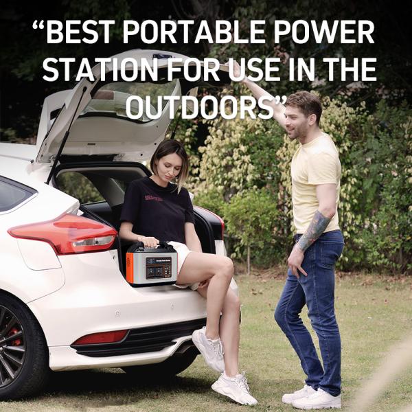 500W 486Wh Solar Generator Portable Electric Power Station 110V AC Outlet