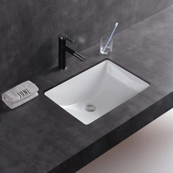 China Factory Company Durable Porcelain Ceramic Made Ceramic Undermount Sink