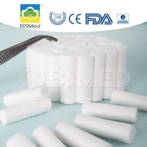 China 100% Cotton Disposable Absorbent Medical Tampon Dental Cotton Roll on sale