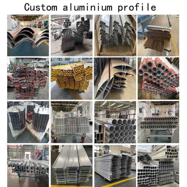Variable Custom Aluminium Square Profile 6000 Series Alloy Polishing Industrial