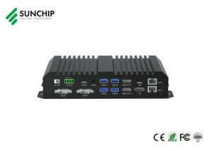China Rockchip RK3588 HD Multimedia Box Octa-Core 8K Double HD Dual Ethernet Edge Computing AI terminal usages on sale