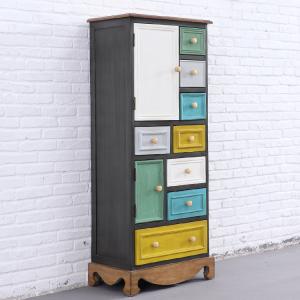 142cm Solid Wood Corner Cabinet