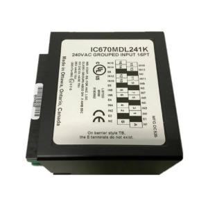 China IC670MDL241 GE Discrete Input Module 50mm Net Width wholesale