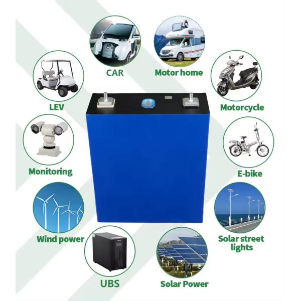 Deep Cycle phosphate Lithium Ion Polymer Rechargeable Battery Lifepo4 Cells 302Ah 304Ah 310Ah