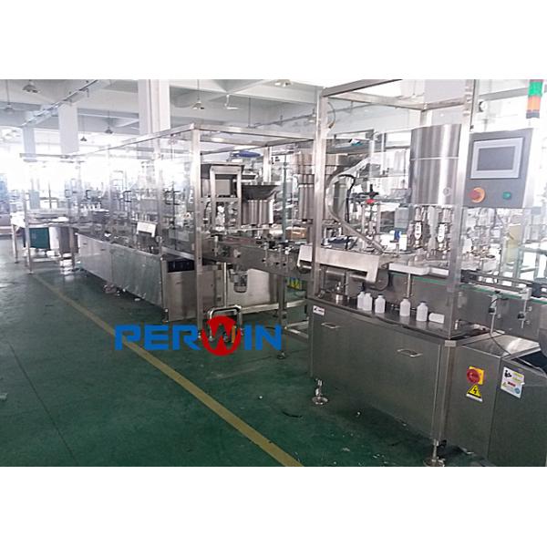 Animal Vaccine Filling Plugging And Capping Line