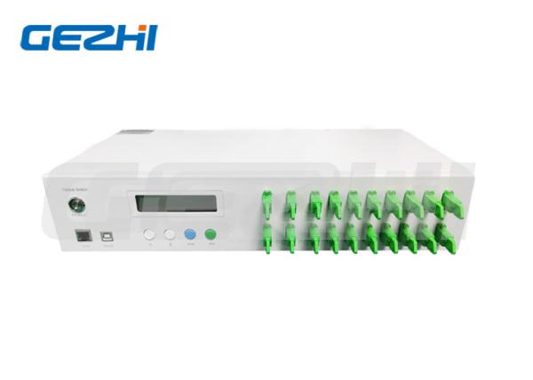 Quality 4x4, 8x8, 16x16, 32x32, Customized Wavelength Matrix Optical Switch Rackmount for sale