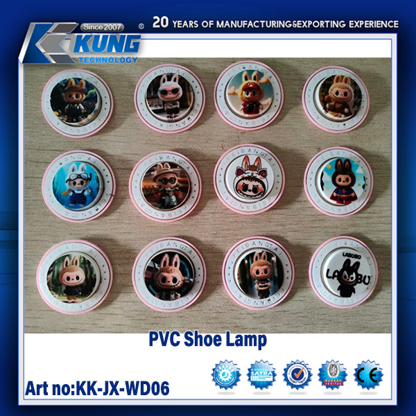 The Three-Dimensional Shoe-Shaped Lamp Body Is Made Of Highly Transparent PVC