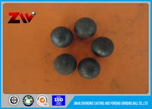 China HRC 60-68 chrome casting and forged grinding ball for gold mining on sale