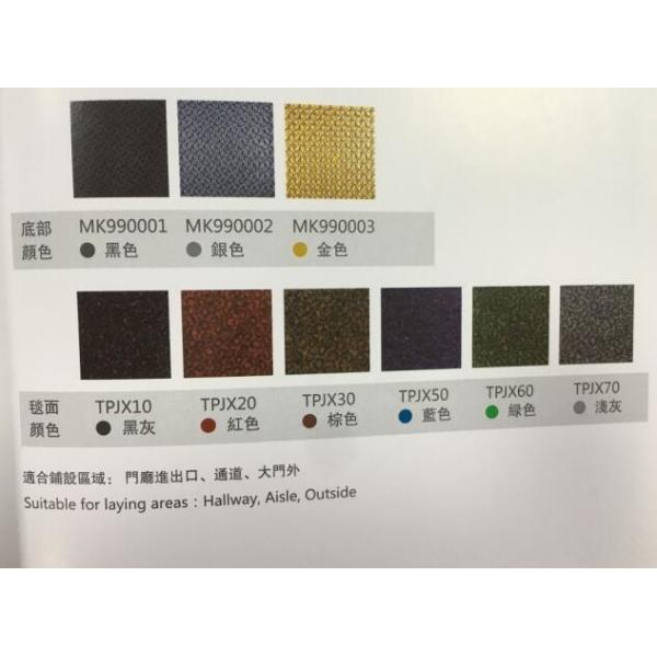 Thickness 16mm Hotel Entrance Mats Door Entrance Mats Antistatic Flexi Guard