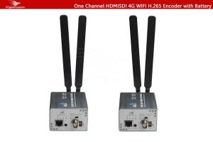 China Low Latency Small Size 3G/4G WiFi IPTV Streaming Server H.264 H.265 HD MI IPTV Encoder For Professional Live Broadcastin wholesale