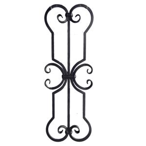 China Solid Wrought Iron Metal Railing Parts Balusters Universal Elements wholesale