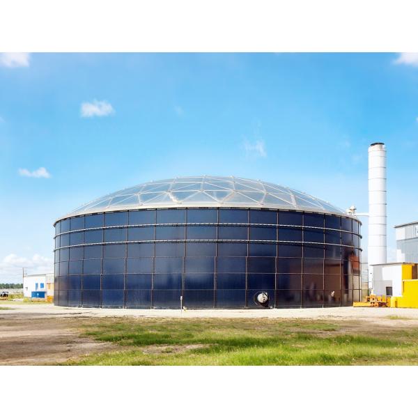 Corrosion Resistant Bolted Steel Water Storage Tanks Glass Fused Steel Tank Leak Proof