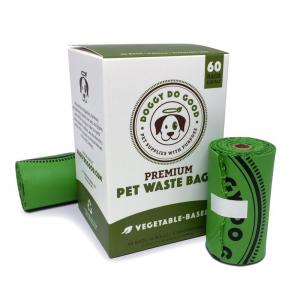 China Leak Proof Compostable Dog Poop Bags , Biodegradable Pet Poop Bags wholesale
