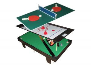 China Multi Function Table Tennis Game Table Flannel Brown Color For Children wholesale