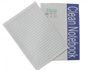 China 100% Virgin Pulp Cleanroom Paper Notebook Stapled Ruled Line / Graph Line wholesale