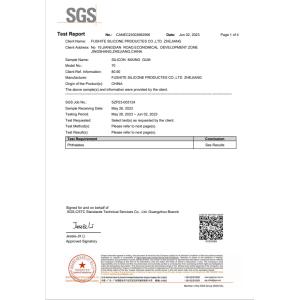 Dongguan Libo Silicone Electronics Co., Ltd. Certifications