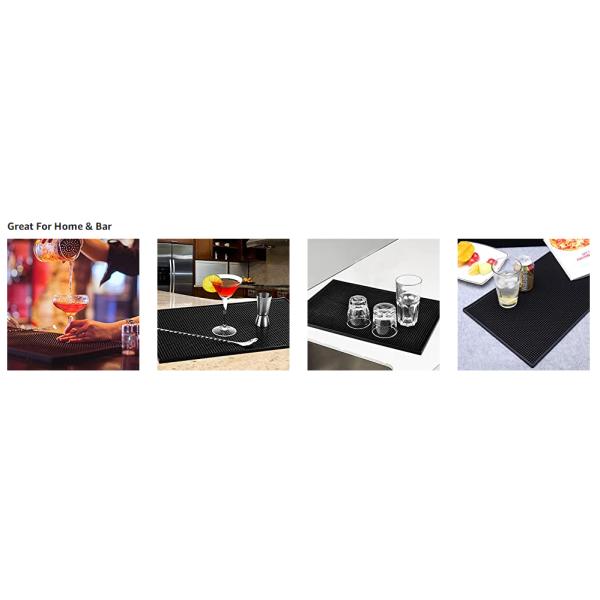 BM-003 Disposable Netting 18"" Service Rubber Mat X12 Bar Beer Bar Rubber Mat