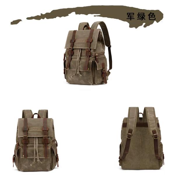 Oxford Main Material Backpack for Outdoor Travel Men's and Women's Laptop Bags capacity Softback Bag Pack