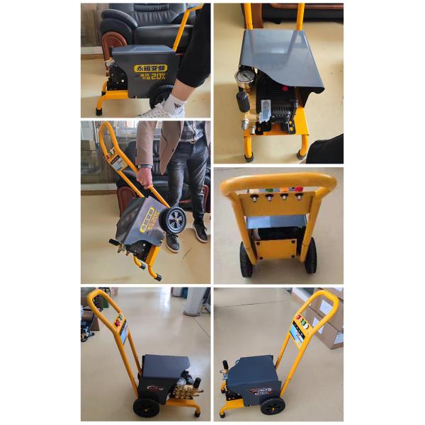 Copper Water Jet High Pressure Car Washers Automatic Mini Portable