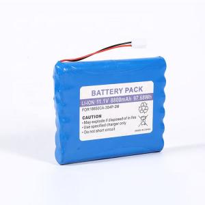 China 11.1V 8800mAh 18650 Lithium Ion Battery 3S4P Rechargeable Pack wholesale