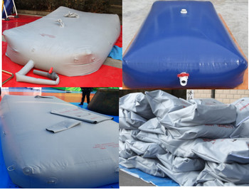 Portable Flexible PVC Tarpaulin Pillow Bladder Tanks