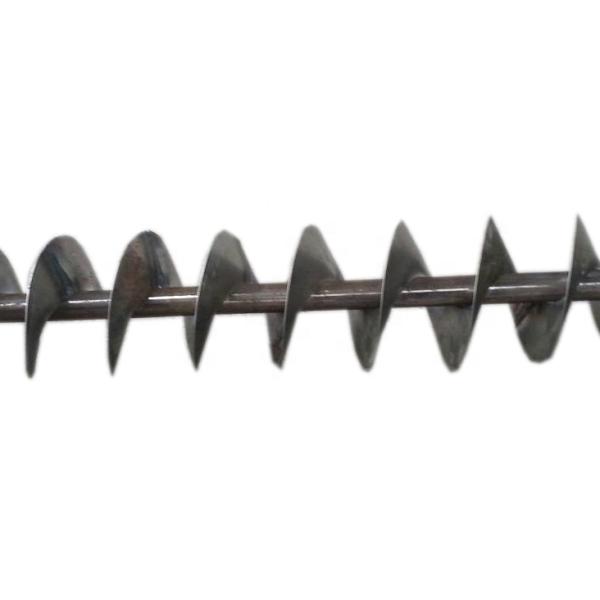 Continuous Cold Rolled Flight Sus304 Spiral Blade Centerless Screw Ground Shaftless