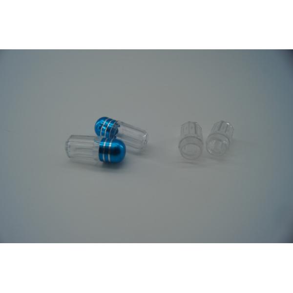 10Ml Clear drug capsule plastic medicine bottles / special shape