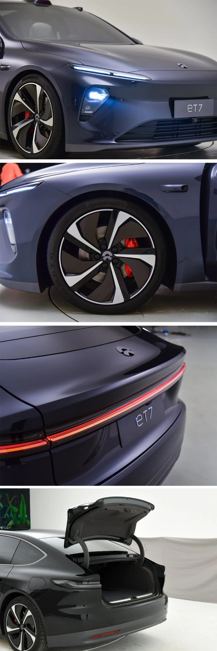 Ridever High 2022 Nio Et7 4 Doors 5 Seats Sedan Nedc 500 Kms Cltc 530 Kms Electric Vehicle Fast Charger Used Cars EV New Car