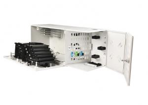 China Mulit - Function Fiber Distribution Cabinet Fiber 48 Core Wall Mount Optic Hub Box on sale