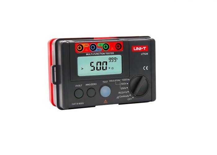 China Multimeter Electrical RCD Tester，Multifunction Power Meter 250V/500V/1000V on sale