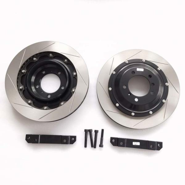 Round Cast Iron Brake Disc 380*32 Slot Center Bell Bracket For Porsche 997