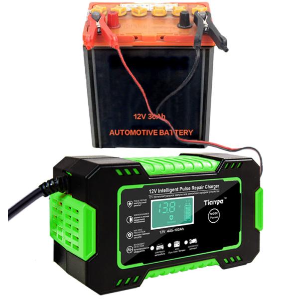 Caravan PWM Smart Battery Charger 12V 6A With Pulse Repair