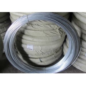 China Q195 Galvanised Iron Wire , Silver Mesh Weaving Galvanized Binding Wire wholesale