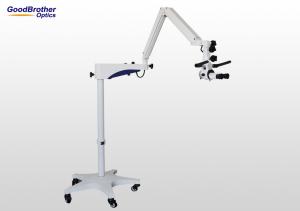 China NSX101LED Movable Cheap price Portable Mobile floor stand dental microscope with LED light source/dental microscopy on sale